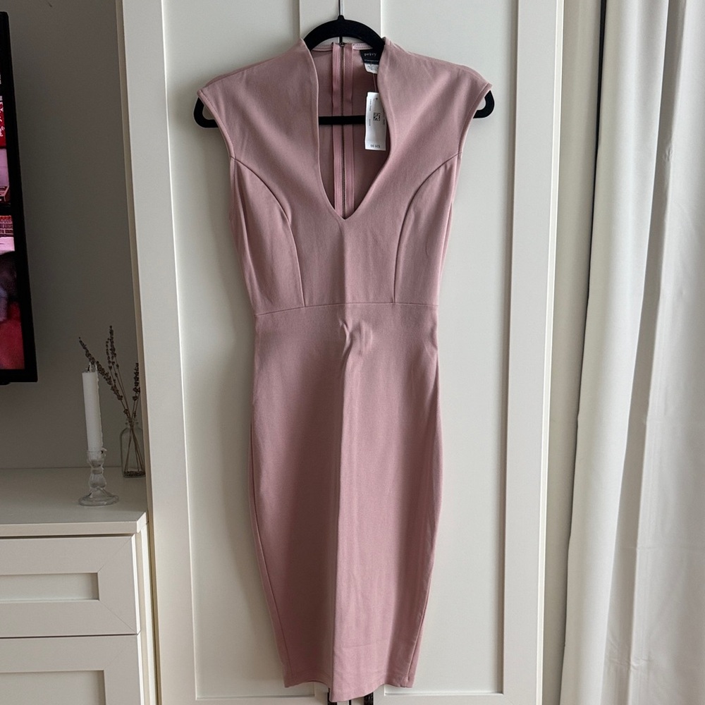 Privy Blush Midi Dress